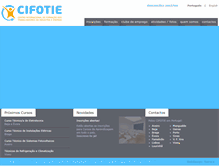 Tablet Screenshot of cifotie.com